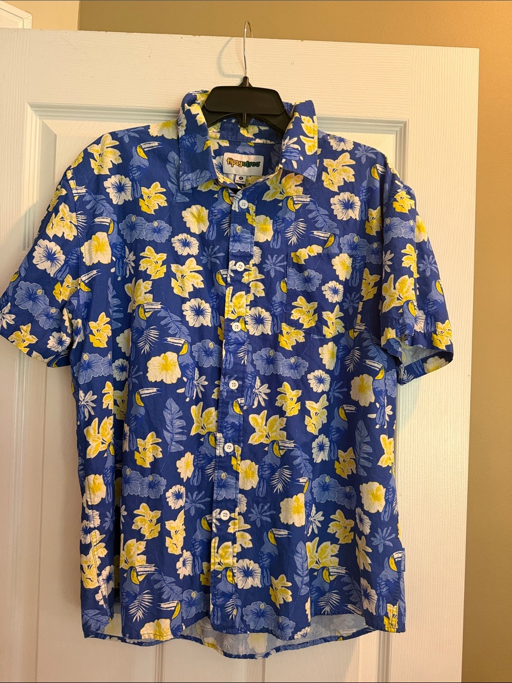 Tipsy Elves Hawaiian Cruise Button-Down Shirt